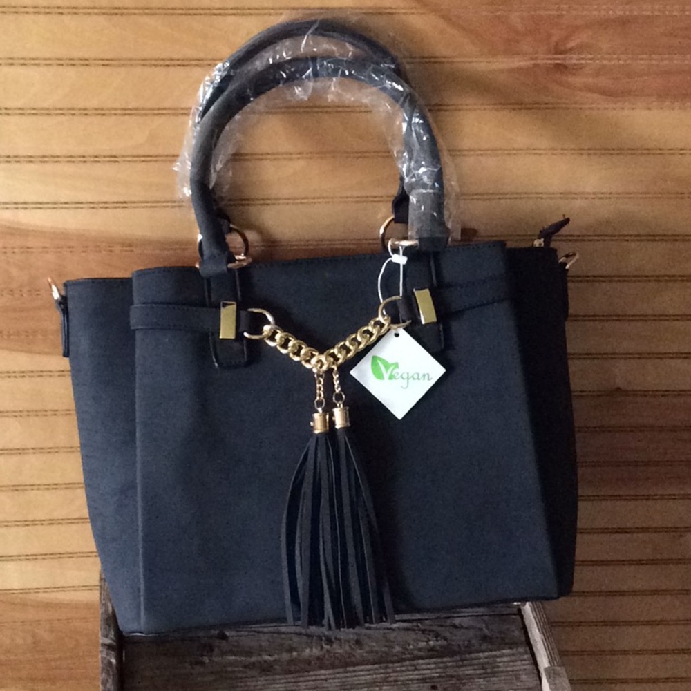 3 in 1 Two-Tone Fashion Handbag